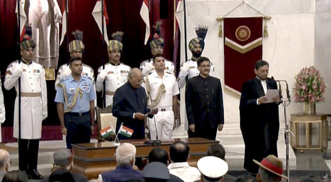 Justice SA Bobde sworn in as the 47th Chief Justice of India