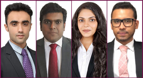 Arush Khanna, George Thomas, Lakshmi Raman and Chaitanyaa Bhandarkar set up ‘Numen Law Offices’