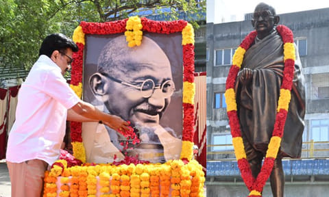 “கோட்சேவின் வாரிசுகளுக்கு பாடம் புகட்டுவோம்..” - முதல்-அமைச்சர் மு.க.ஸ்டாலின்