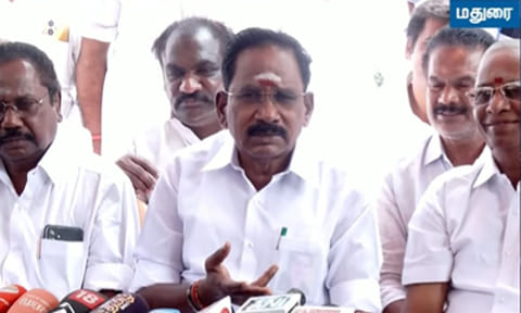 ‘விஜய் எங்களை திட்டும்போது நாங்கள் அவரை...’ - செல்லூர் ராஜு பேட்டி 