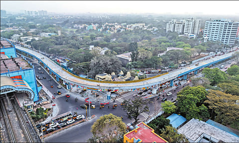 சென்னை மத்திய கைலாஷ் பகுதியில் 'எல்' வடிவ மேம்பாலம்: மு.க.ஸ்டாலின் இன்று திறந்து வைக்கிறார்