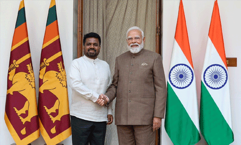 இலங்கை ஜனாதிபதியை சந்தித்ததில் மகிழ்ச்சி: பிரதமர் மோடி
