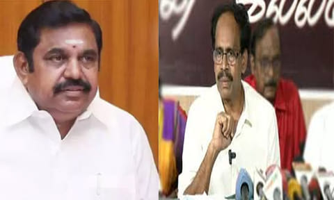 எடப்பாடி பழனிசாமியின் தகவல் உண்மைக்கு புறம்பானது -  மு. வீரபாண்டியன் 