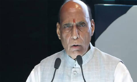 
டிரோன் உற்பத்தியில் சுயசார்பு மிக அவசியம்:  மத்திய மந்திரி ராஜ்நாத் சிங் பேச்சு
