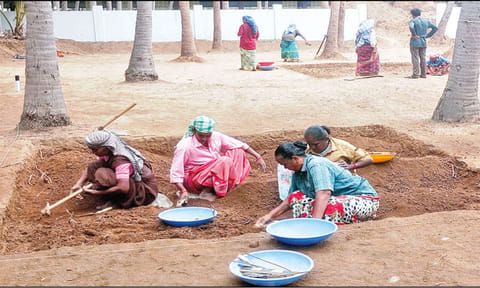 கீழடியில் 11-ம் கட்ட அகழாய்வு தொடக்கம்