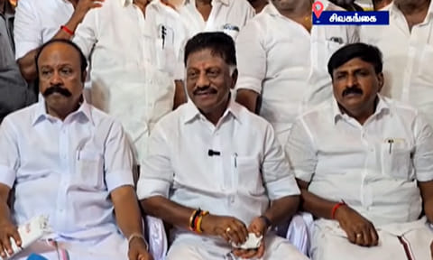 ‘தி.மு.க.வுடன் போட்டியிட எந்த கட்சிக்கும் தகுதி இல்லை’ - ஓ.பன்னீர்செல்வம்