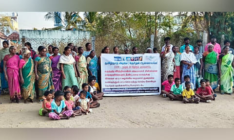 தீண்டாமை சுவரை அகற்ற கோரி தேர்தல் புறக்கணிப்பு: கிராம மக்கள் அறிவிப்பு