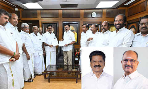 திமுக கூட்டணியில் கொங்குநாடு மக்கள் தேசிய கட்சி வேட்பாளர்கள் அறிவிப்பு

