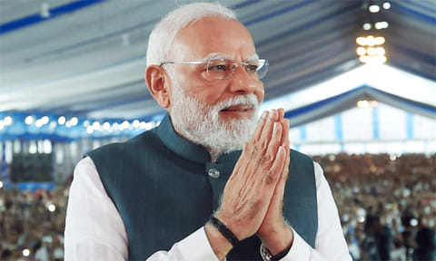 புதுச்சேரி மக்களின் விருப்பங்களை நிறைவேற்றியது தேசிய ஜனநாயக கூட்டணி  - பிரதமர் மோடி