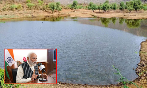 
நீர் பாதுகாப்பை உறுதி செய்ய வேண்டிய தருணம்:  பிரதமர் மோடி பேச்சு
