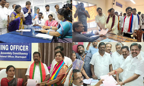தமிழ்நாடு சட்டசபை தேர்தலுக்கான வேட்புமனு தாக்கல் இன்றுடன் நிறைவு
