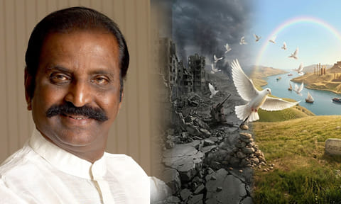 தற்காலிகப் போர் நிறுத்தம் நிரந்தரமாகட்டும் - வைரமுத்து பதிவு