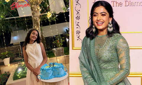 இப்படி இரு... தங்கையின் 13-வது பிறந்த நாளில் நடிகை ராஷ்மிகா மந்தனா அறிவுரை
