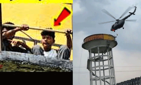 ரீல்ஸ் மோகம்:  தண்ணீர் தொட்டியில் சிக்கிக்கொண்ட சிறுவர்கள்.. அதிரடியாக மீட்ட ராணுவம்