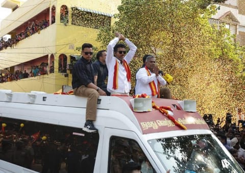  முதல் தேர்தலிலேயே 34.9 சதவீதம்: கடந்த 25 ஆண்டுகளில்  எந்த கட்சியும் செய்யாத சாதனை படைத்த விஜய்