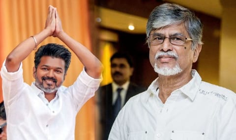 
"விஜய்யை தலைவராக மக்கள் பார்க்கவில்லை.. தங்களில் ஒருவராக பார்த்தனர்"- எஸ்.ஏ. சந்திரசேகர்