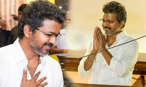இந்தியாவில் முதல் தேர்தலிலேயே வெற்றி பெற்று ஆட்சி அமைக்கும் 4-வது தலைவர் விஜய்