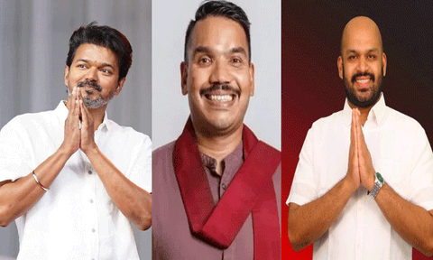விஜய்க்கு இலங்கை தலைவர்கள் வாழ்த்து