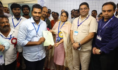 வில்லிவாக்கம் மக்களுக்கு உணர்ச்சி பூர்வ நன்றி தெரிவித்த ஆதவ் அர்ஜுனா