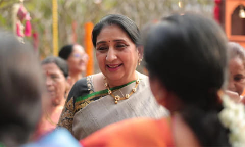 மறைந்த அஜித்பவாரின் மனைவி சுனேத்ரா பவார்