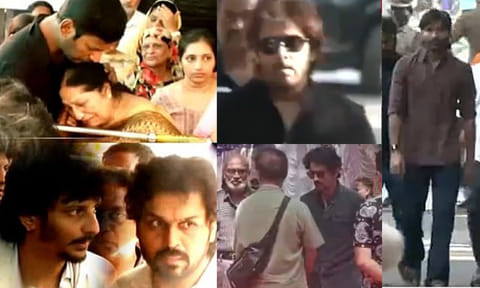 தயாரிப்பாளர் ஆர்.பி.சவுத்ரி உடலுக்கு திரையுலகினர் அஞ்சலி
