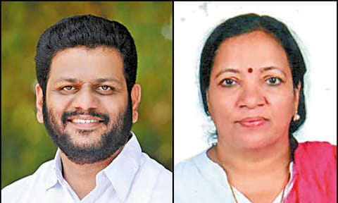 ஒரே வீட்டில் 2 மக்கள் பிரதிநிதிகள்: கணவர் எம்.பி., மனைவி எம்.எல்.ஏ