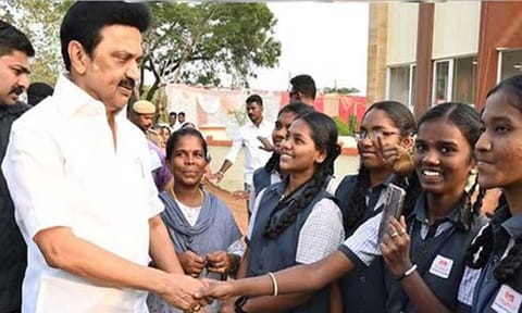 பிளஸ்-2 பொதுத்தேர்வில் தேர்ச்சி பெற்ற மாணவர்களுக்கு மு.க.ஸ்டாலின் வாழ்த்து