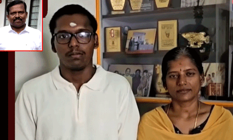 கண்ணீரை துடைத்த கல்வி: தந்தை மறைந்த சோகத்திலும் மன உறுதியுடன் சாதனை படைத்த மாணவன்