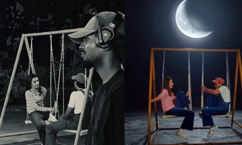 வீடியோ பாடலில் பால் டப்பாவுடன் இணைந்து நடனமாடிய நடிகை திரிஷா
