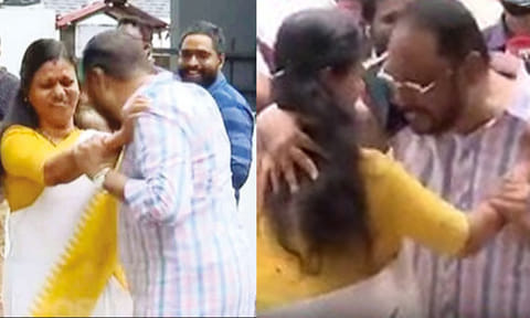 பெண் எம்.எல்.ஏ.வுக்கு முத்தம் கொடுக்க முயன்ற விவகாரம்: காங்கிரஸ் பிரமுகர் மீது போலீசில் புகார்