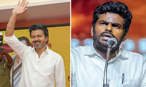 முதல்-அமைச்சர் விஜய்க்கு அண்ணாமலை வாழ்த்து
