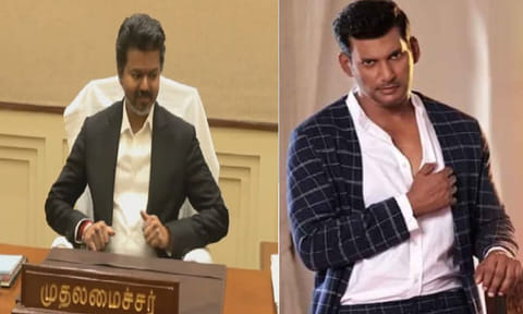 காவலர்கள் முதல் சாலைப் பிரச்சினை வரை.. முதல்-அமைச்சர்  விஜய்க்கு  நடிகர் விஷால் வைத்த கோரிக்கைகள்