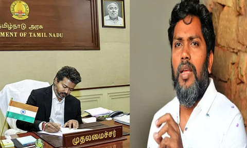 மக்கள் நல அரசினை வழிநடத்துவீர்கள் என்று நம்புகிறேன் - விஜய்க்கு இயக்குநர் பா.ரஞ்சித் வாழ்த்து