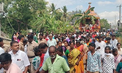 கீழ்மாம்பட்டு அம்மச்சார் அம்மன் கோவில் தேர் திருவிழா