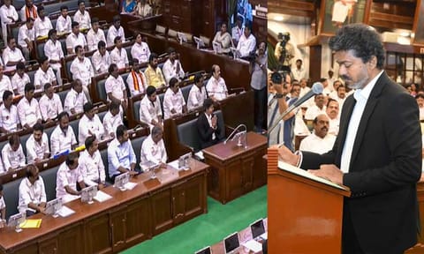 17-வது சட்டசபையின் முதல் கூட்டம்: புதிய எம்.எல்.ஏ.க்கள் பதவியேற்றனர்