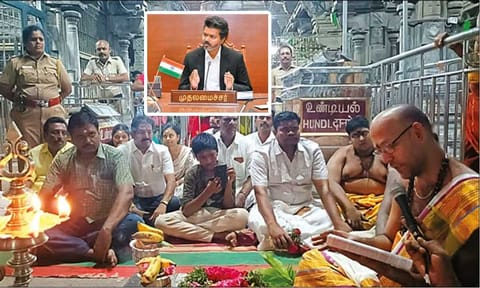 கூட்டணி ஆட்சி என்ற ராமேசுவரம் கோவில் பஞ்சாங்கம் தகவல் பலித்தது