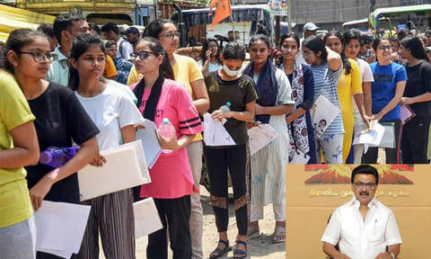 நீட்டில் மோசடி இல்லை... நீட்டே மோசடிதான் - மு.க.ஸ்டாலின்