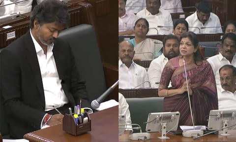 சட்டசபையில் சவுமியா அன்புமணியின் பேச்சை குறித்துக்கொண்ட முதல்-அமைச்சர் விஜய்