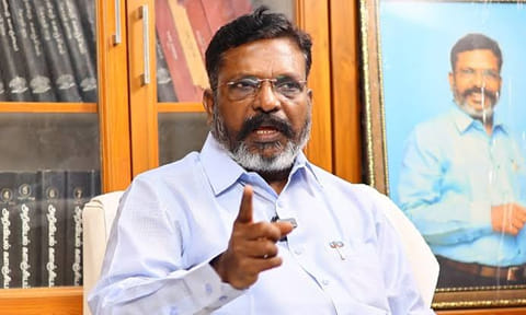 விசிக அலுவலகத்திற்கு சோபா வந்தது ஏன்? - திருமாவளவன் விளக்கம்