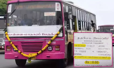 மகளிருக்கான கட்டணமில்லா பேருந்து சேவை நிறுத்தம்? - தமிழக அரசு விளக்கம்