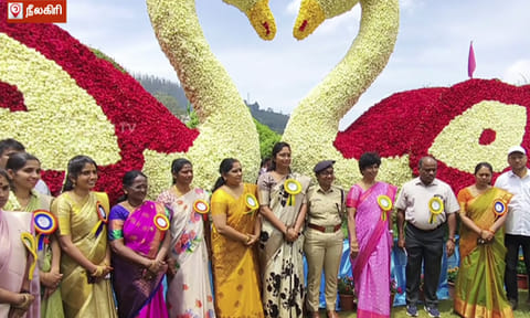 ஊட்டியில் 21-வது ரோஜா கண்காட்சி - நீலகிரி கலெக்டர் தொடங்கி வைத்தார்