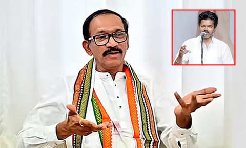 அமைச்சரவையில் இடம் பெற த.வெ.க.விடம் இருந்து அழைப்பு:  கிரிஷ் சோடங்கர் பேட்டி

