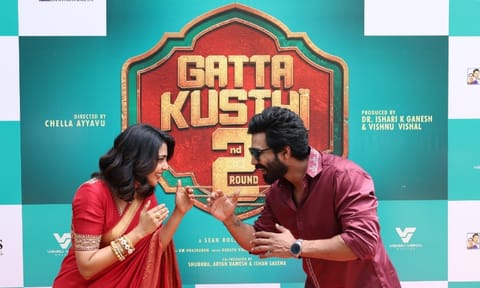 ‘கட்டா குஸ்தி 2’ படத்தின் பர்ஸ்ட் லுக் அப்டேட்  