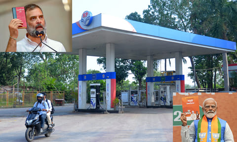 பெட்ரோல், டீசல் விலை உயர்வு: மோடி அரசின் தவறுக்கு பொதுமக்கள் விலை கொடுக்கின்றனர் - ராகுல் காந்தி

