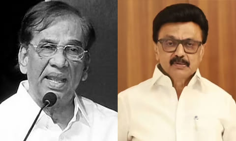 திரைப்படத் தயாரிப்பாளர் கே.ராஜன் மறைவு: தி.மு.க. தலைவர் மு.க.ஸ்டாலின் இரங்கல்