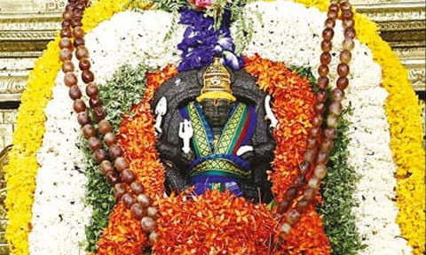 ஸ்ரீகாளஹஸ்தி சிவன் கோவிலில் சனீஸ்வரர் ஜெயந்தி விழா