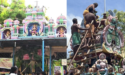 குரங்கணி முத்துமாலை அம்மன் கோவிலில் வருஷாபிஷேக விழா