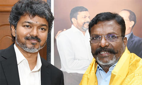 முதல்-அமைச்சர் விஜய் தலைமையிலான அமைச்சரவையில் வி.சி.க. இடம் பெறுமா..? - திருமாவளவன் பதில்