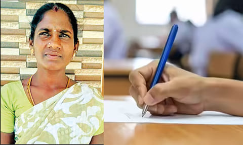 37 வயதில் 10-ம் வகுப்பு தேர்வு எழுதி வெற்றி பெற்ற பெண்