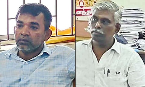 அயூப்கான் ,  சார்பதிவாளர் ராமநாதன்